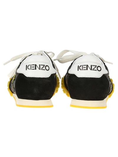 Shop Kenzo The Memento Running Shoes In Black