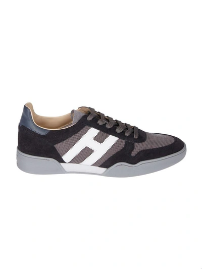 Shop Hogan H357 Sneakers In Grey