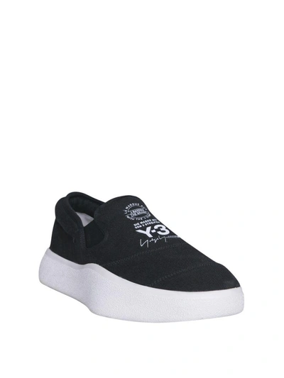 Shop Y-3 Tangutsu Slip-on Sneakers In Bianco