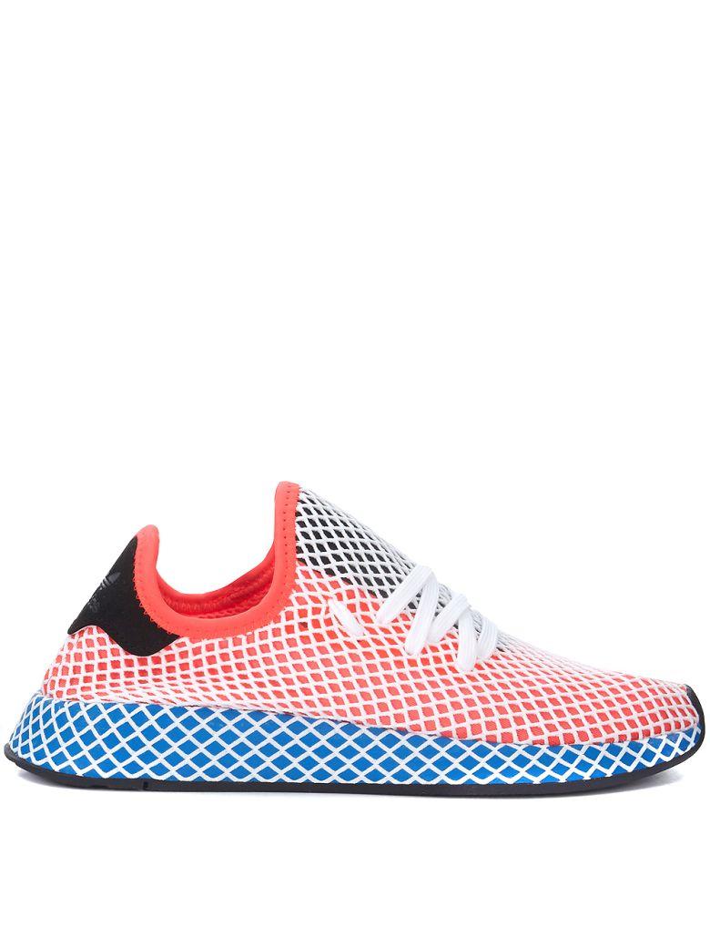 Adidas Originals Deerupt Red White And Blue Mesh Sneaker In Rosso ...