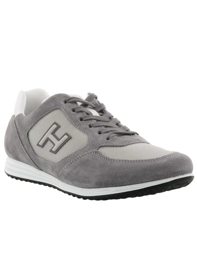 Shop Hogan Olympia H205 Sneakers In Grey