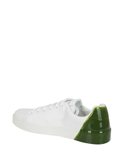 Shop Premiata Anno Sneakers In Bianca/verde