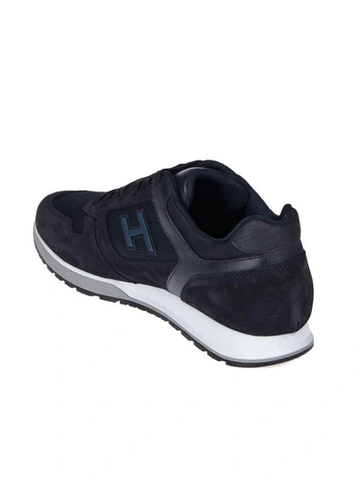 Shop Hogan H321 Sneakers In Blue
