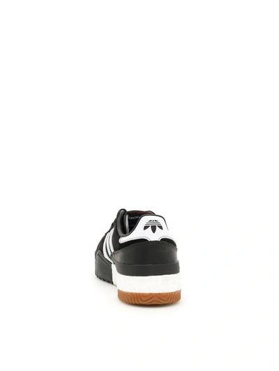 Shop Adidas Originals By Alexander Wang Aw Bball Soccer Sneakers In Black Wht Blacknero