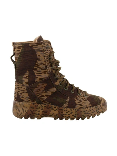 Shop Yeezy Military Boot In Splinter Camo