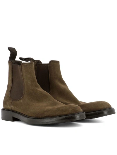 Shop Green George Brown Suede Ankle Boots