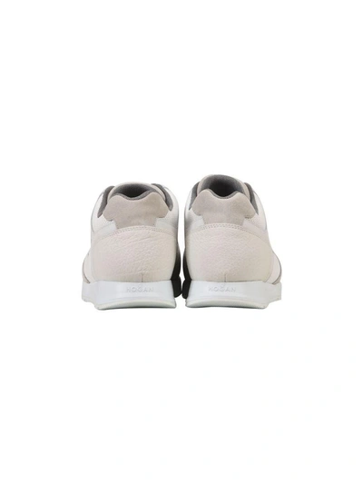 Shop Hogan Sneaker H321 In Suede In White