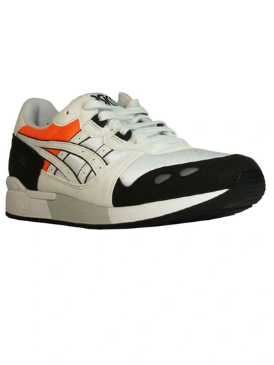 Shop Asics White Multi Gel-lyte Low Sneakers