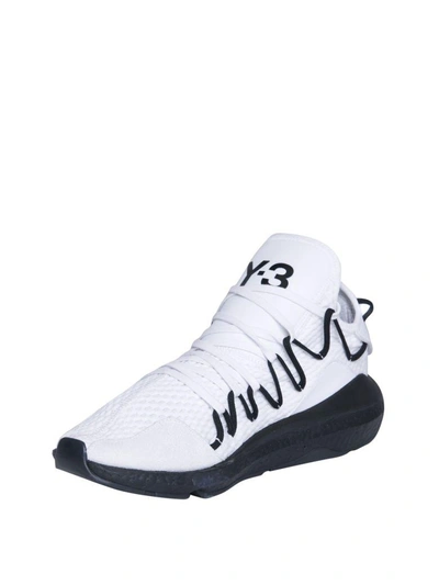 Shop Y-3 Kusari Sneakers In Bianco