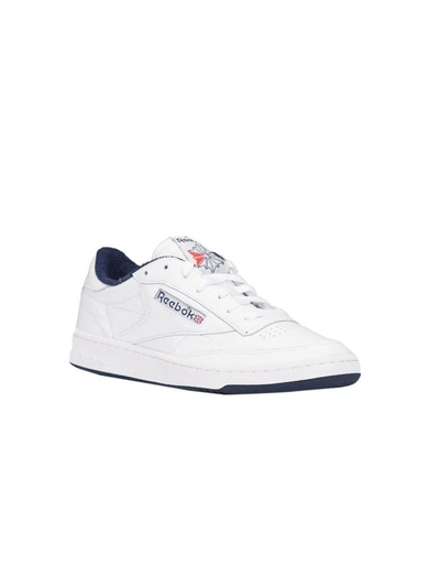 Shop Reebok Club C 85 Archive Sneakers In Bianco Blu