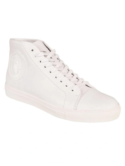Shop Versus Lace Up High Top Sneakers In White