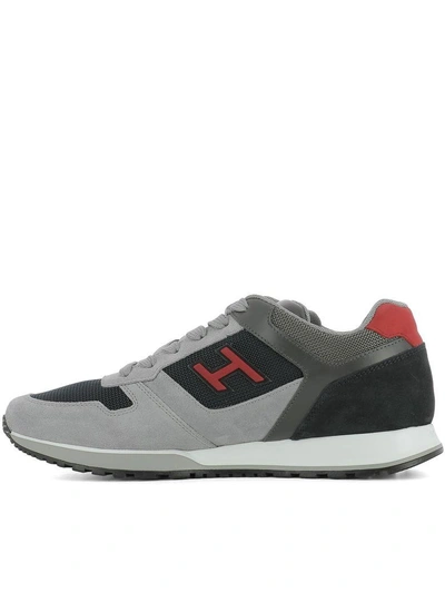 Shop Hogan Multicolor Fabric Sneakers