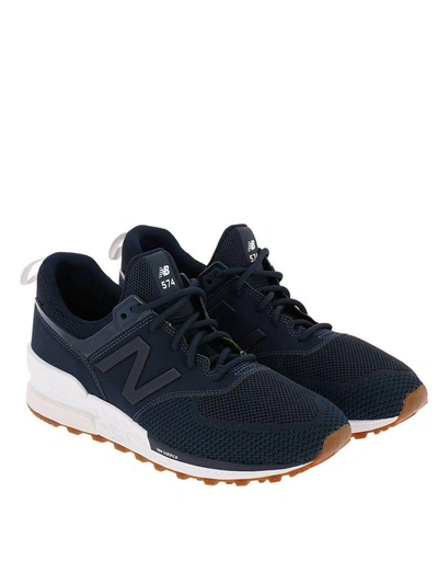 Shop New Balance Sneakers Shoes Men  In Blue