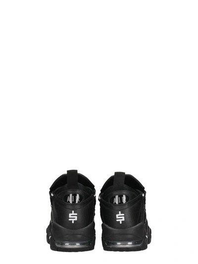 Shop Nike Sf Air More Money Sneakers In Black