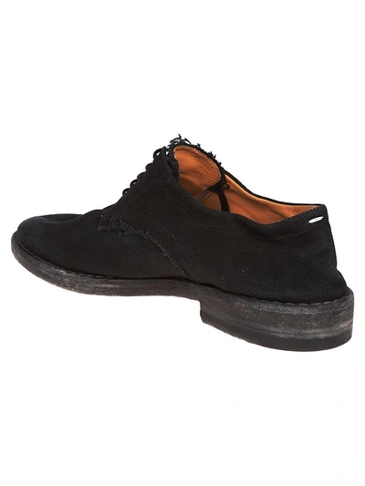 Shop Maison Margiela Classic Oxford Shoes In Black