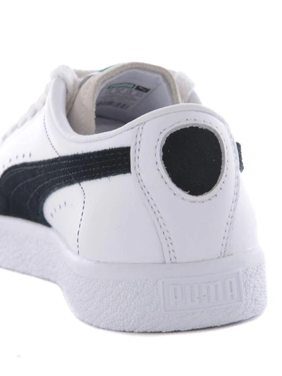 Shop Puma Basket Sneakers In Bianco/ghiaccio/nero