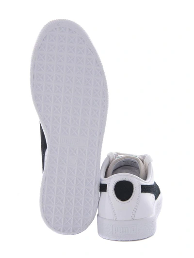 Shop Puma Basket Sneakers In Bianco/ghiaccio/nero