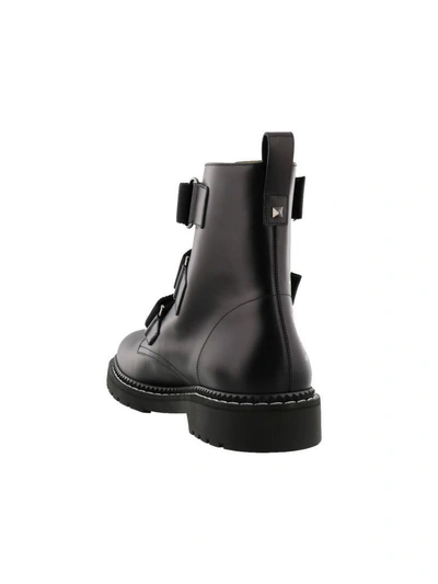 Shop Valentino Coordinates Ankle Boot In Black