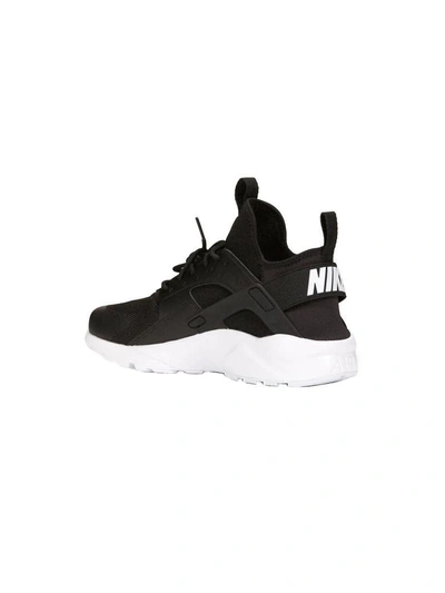 Shop Nike Air Huarache Run Ultra Sneakers In Nero-bianco