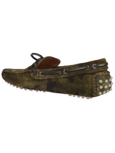 Shop Car Shoe Camo Laced Driving Shoes In Mimetico