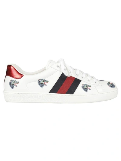 Shop Gucci Printed Sneakers