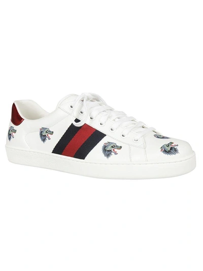 Shop Gucci Printed Sneakers