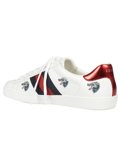 Shop Gucci Printed Sneakers