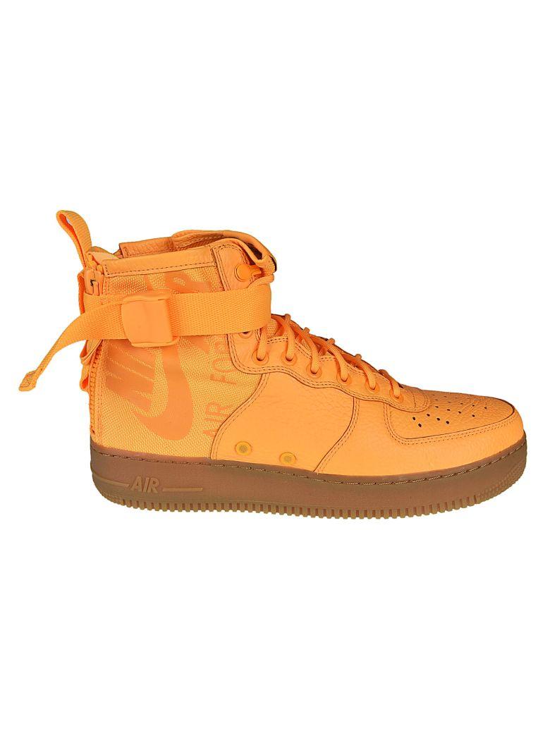 Nike Special Field Air Force 1 Mid Sneakers In Orange Modesens