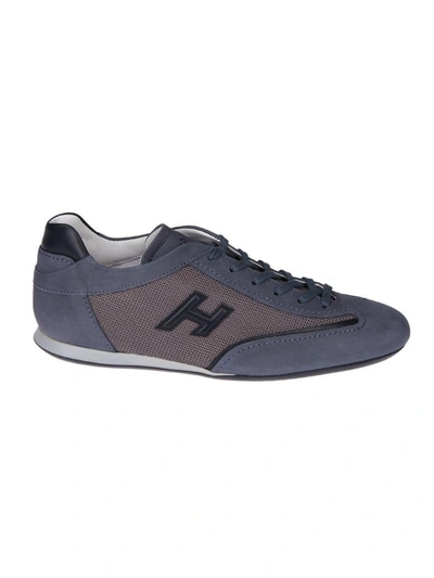 Shop Hogan Olympia Sneakers In Blue