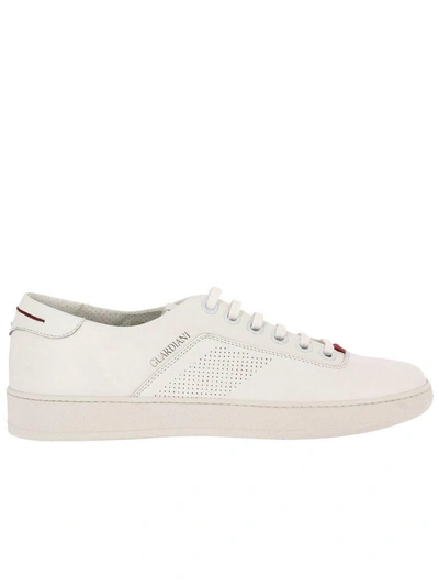 Shop Alberto Guardiani Sneakers Shoes Men Guardiani In White