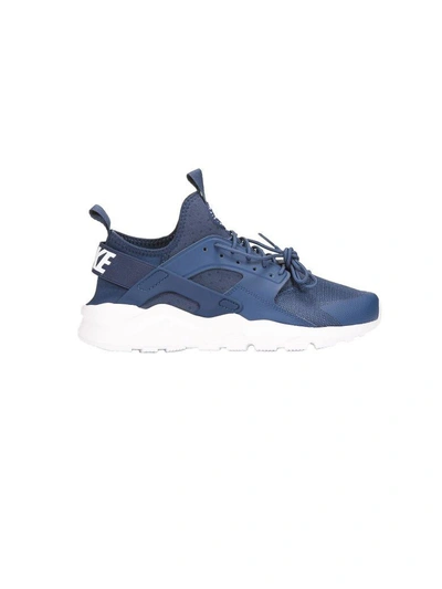 Shop Nike Air Huarache Run Ultra Sneakers In Blu/bianco