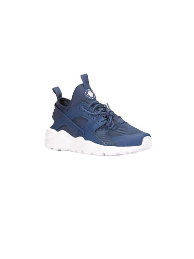 Shop Nike Air Huarache Run Ultra Sneakers In Blu/bianco