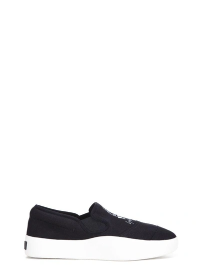 Shop Y-3 Tangutsu Slip-on Sneakers In Coreblack/ftrwhite