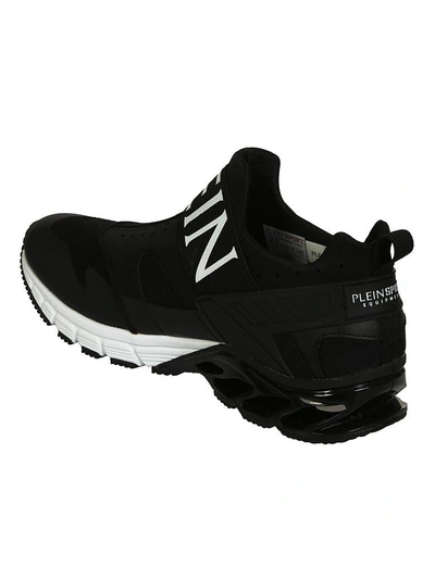 Shop Philipp Plein Plein Sport Runner Rock Slip-on Sneakers In Black