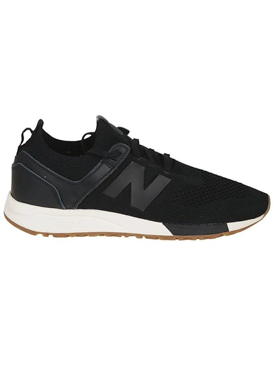 New Balance Men's Deconstructed 247 Knit Lace Up Sneakers In Black |  ModeSens