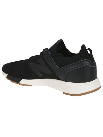 Shop New Balance Mrl247 Sneakers In Black