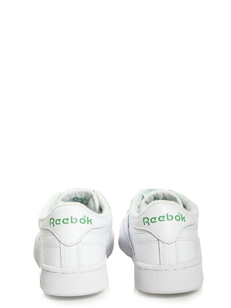 Reebok Club C 85 Archive White Leather Sneaker And Green Logoes | ModeSens