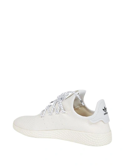Shop Adidas Originals By Pharrell Williams Adidas By Pharrell Williams Hu Tennis Hu Nmd Sneakers In White