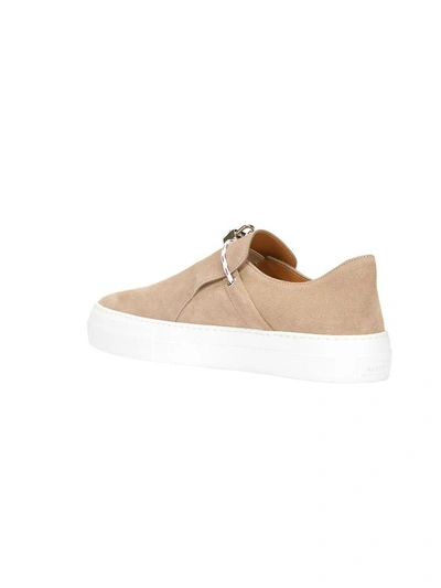 Shop Buscemi Sabot Slip-on Sneakers In Tortora