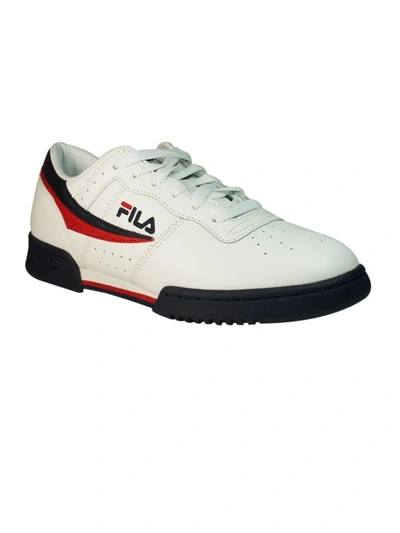 Fila White Original Fit Low Sneakers | ModeSens