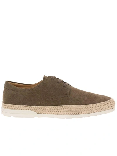 Shop Hogan Sneakers Shoes Men  In Beige