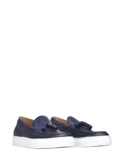 Shop J. Wilton J.wilton Blue Loafers