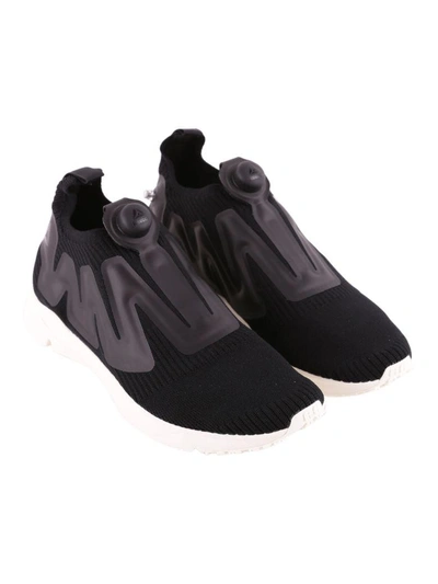 Shop Reebok Pump Supreme Style Sneakers In Black