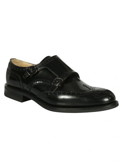 Shop Church's Classic Monk Shoes In Black