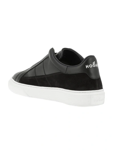 Shop Hogan H365 Slip-on Sneaker In Black