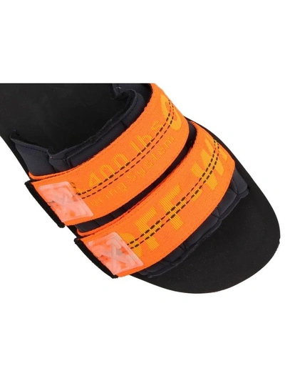 Shop Off-white Industrial Slider In Black Orange