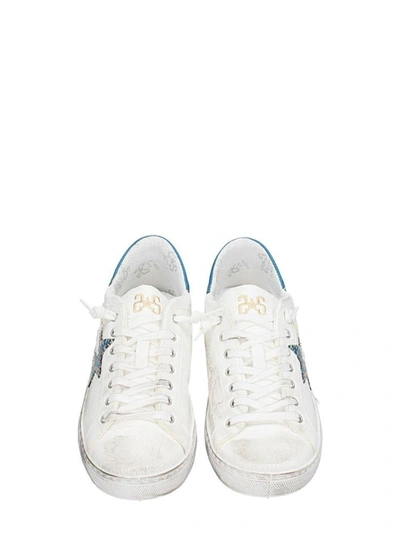 Shop 2star Low Star White Leather Sneakers