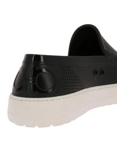 Shop Ferragamo Sneakers Shoes Men Salvatore  In Black