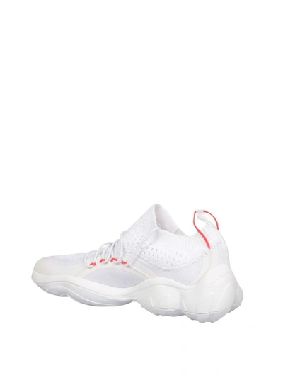 Shop Reebok Sneakers Dmx Fusion In Bianco