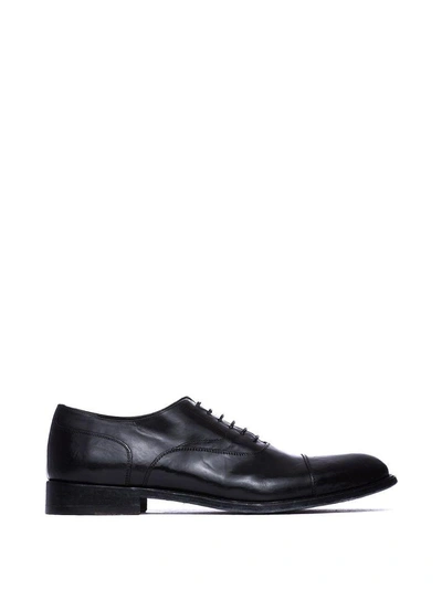 Shop Corvari Black Lace-ups In Nero